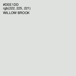 #DEE1DD - Willow Brook Color Image